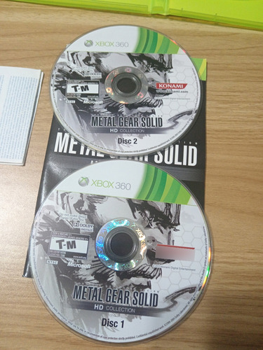 Metal Gear Solid Hd Collection Xbox 360 (Usado)
