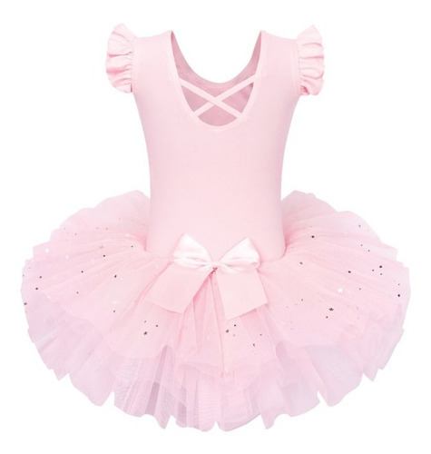 Roupa Infantil Bailarina Profissional Balé Saia Tutu Brilho