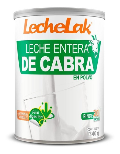 Whole Powdered Goat Milk 340 Grs Leche De Cabra En Polvo