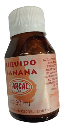 Líquido Banana Frasco 60 Cc - Ferrejido