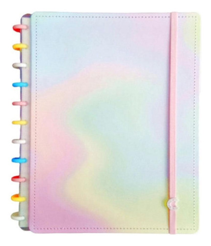 Caderno Inteligente Candy Splash G+ Linha Brancas 140 Folhas