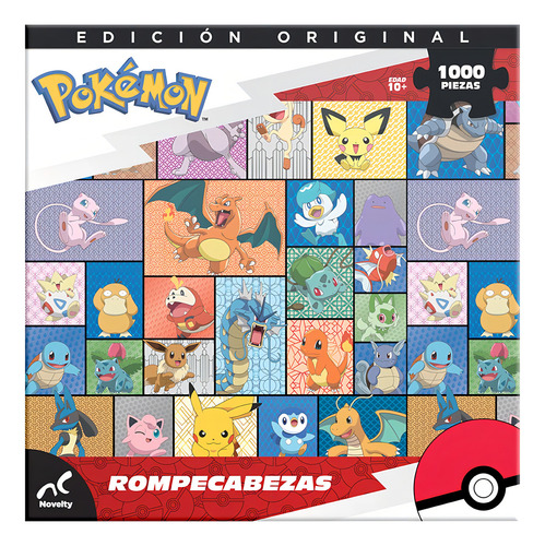 Rompecabezas Pokemon 1000 Piezas Edicion Coleccionable