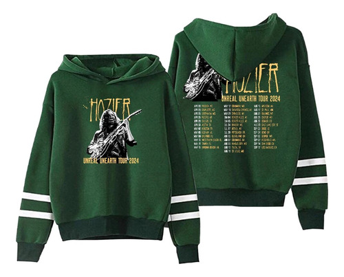 Sudadera Con Capucha Hozier Unreal Unearth Tour 2024 Merch,