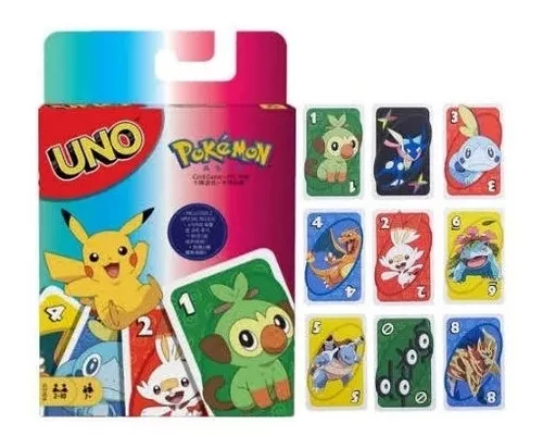 Jogo de Cartas UNO Pokémon