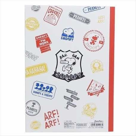 Libreta Cuadernos Snoopy
