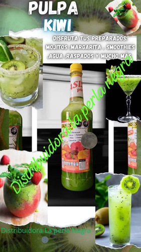 Pulpa Oasis Kiwi 1lt