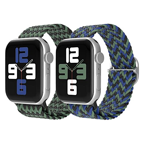 Sksoziom Stretchy Solo Loop Strap Compatible Apple Watch