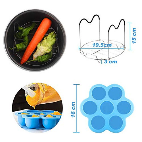 Juego De 4 Moldes De Silicona Para Picar Huevos, Rejilla Par