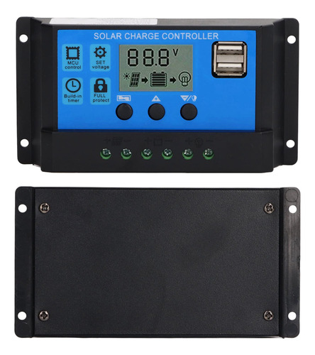 Controlador Panel Solar Mppt 12 V 24 Regulador Fotovoltaico