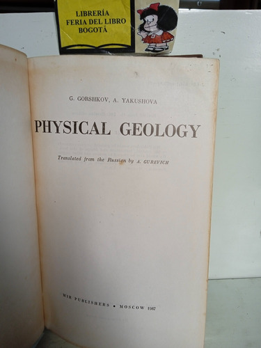 Geología Física - Inglés - Gorshkov - Yakushova - 1967