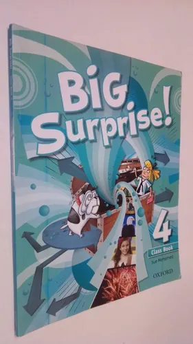 Libro Inglés Big Surprise 4 Class Book Sin Escrit Xcaballito | MercadoLibre