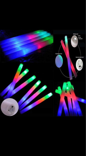 Kit 10 Bastões Led Festa Balada Varias Cores Frete Grátis