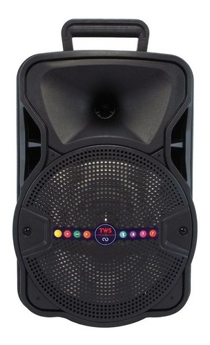 Parlante Portatil Usb Aux Mic Karaoke Bluetooth Fm Led