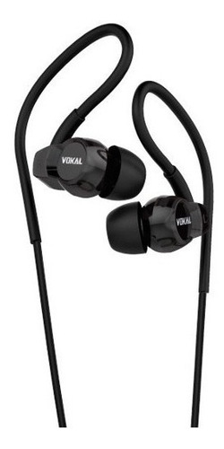 Fone Earphone Vokal Dynamic Sound E-20 Preto