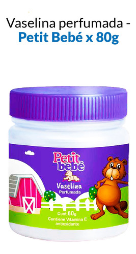 Vaselina Perfumada Petit Bebé X 80g