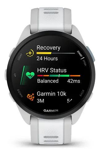 Reloj Forerunner 165 Garmin Gris Niebla/piedra Blanca