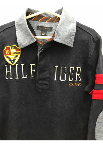 Buzo Tipo Rugby Tommy Hilfiger Talle 6/7 Kids Made In China
