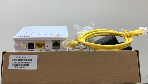 Imagen 1 de 2 de Módem Adsl Am810 Aba 100mbps Somos Tienda Física