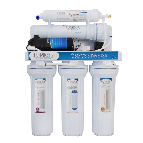 Purificador De Agua Osmosis Inversa Purikor 100 Gpd 5 Etapas