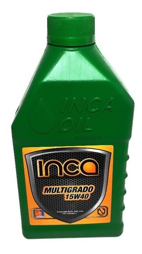 Aceite Inca 15w40 20w50 Sellado - Combo Cambio De Aceite