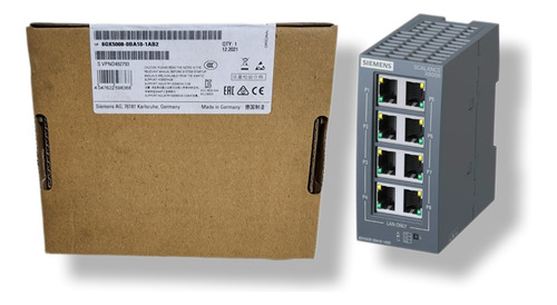 6gk5008-0ba10-1ab2 Siemens Switch Scalance Xb008 Simatic Net
