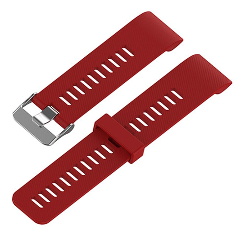 Correa De Reloj Compatible Con Garmin Forerunner 35 30 Rojo