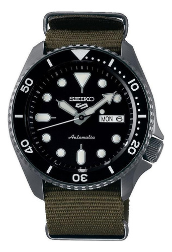 Relógio Seiko 5 Sports Automático Marrom Srpd65b4 P1ex