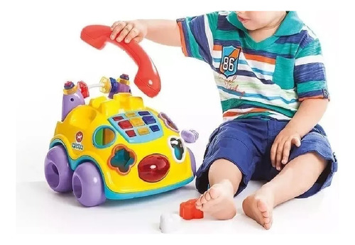 Juego Didactico Falafone Telefono De Arrastre Luz Sonido 31