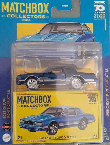 Matchbox 2023, Collectors, 88 Chevy Monte Carlo Lacrado