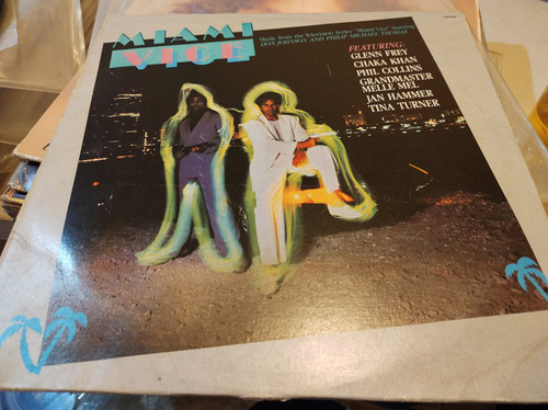 Miami Vice Soundtrack Phil Collins Vinyl,lp,acetato 
