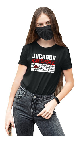 Playeras De Compu Gamer Diseños Modernos Para Mujer Negras