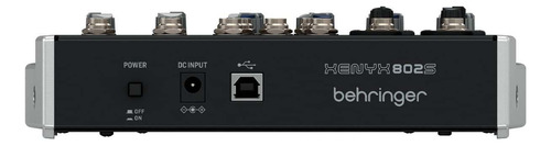 Mezclador 8 Entradas Con Interfaz Usb Xenyx 802s Behringer
