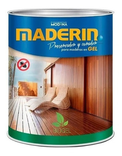 Preservador Y Curador En Gel  Maderin  X 1lt.