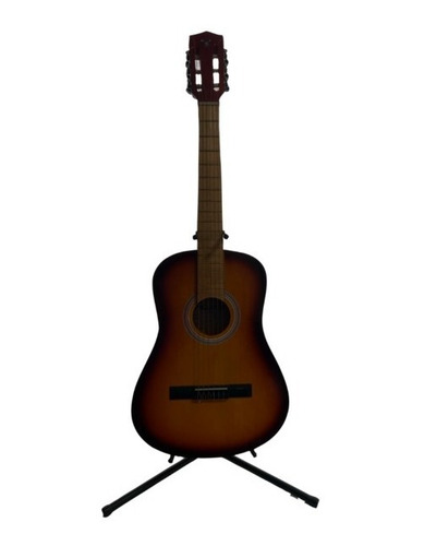 Soporte Pie Con Cuello Plegable Chromos Para Guitarra Bajo