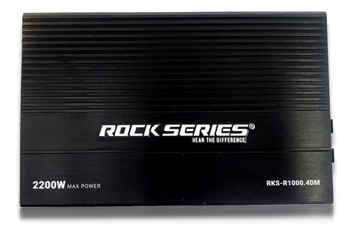 Amplificador Mini Rock Series Rks-r1000.4dm 4 Canales 2200w