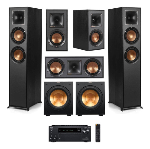 Home Theater Klipsch Reference 5.2 Y Onkyo Tx-nr696 7.2