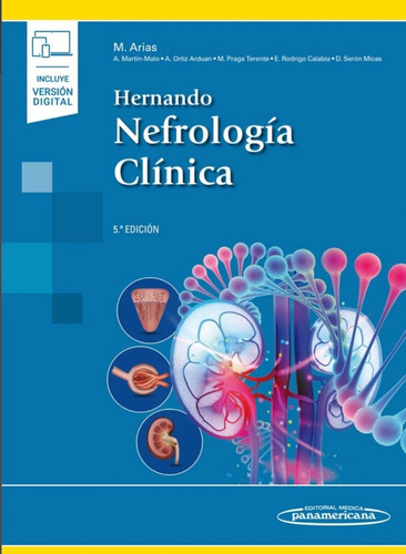 Hernando. Nefrología Clínica: Clínica, De Manuel Arias Rodríguez. Serie Hernando, Vol. 1. Editorial Médica Panamericana, Tapa Dura, Edición 5a En Español, 2023