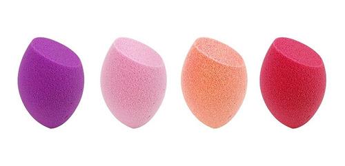 Esponjas Para Cutis, De Espuma, Tamaño Mini, Set De 4 Piezas