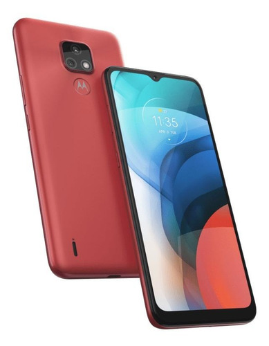 Imagen 9 de 9 de Moto E7 32 GB rosa coral 2 GB RAM