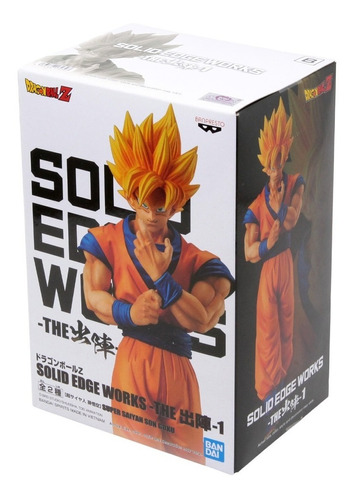 Banpresto Dragonballz Solid Edge Works Super Saiyan Son Goku