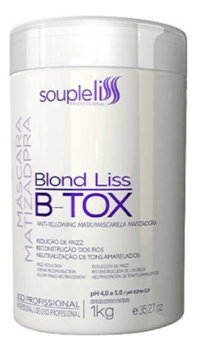 Btox Blond Liss B-tox Matizador Souple Liss Original Frizz