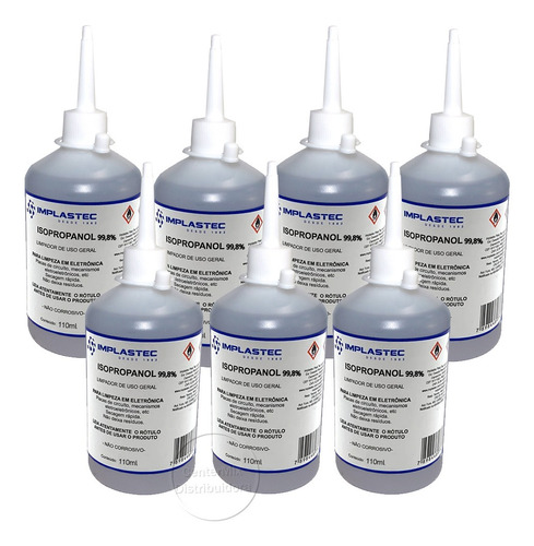 Imagem 3 de 3 de Alcool Isopropilico Limpeza Eletronica Placas Circuito 110ml