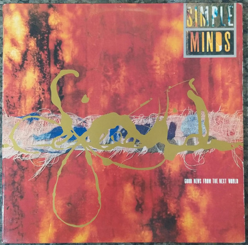 Lp Simple Minds-good News From The Next World-1995 C/encarte