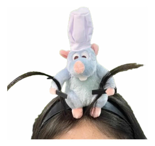 Diadema Mujer Ratatouille Chefsito Peluche Juguete Belleza