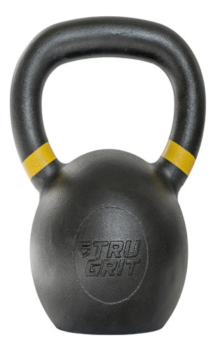 Pesa Rusa Kettlebell 35 Lb (15.8kg) Tru Grit Fitness Color Negro