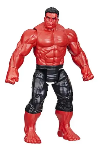 Boneco Marvel Vingadores Hulk Vermelho Titan Hero - Hasbro