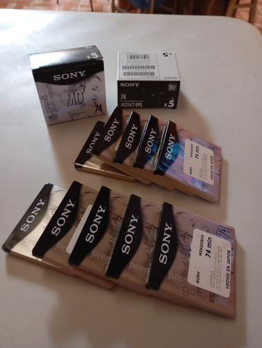 Minidisc Sony 10pz (Usado)