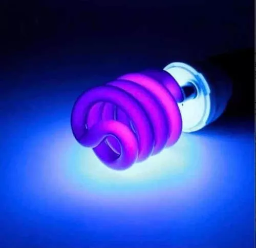 ⭐ Bombillos de Luz Ultra Violeta UV Luz Negra 20w Para Fiestas Voltaje 110V  Color de Luz UltraVioleta