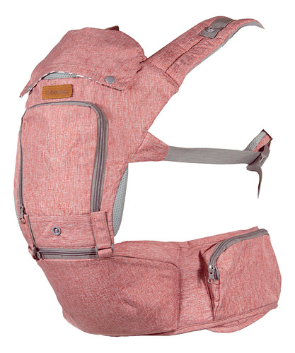 Porta Bebe Arnés Con Asiento Cuidados Cadera Hip Seat Rosado