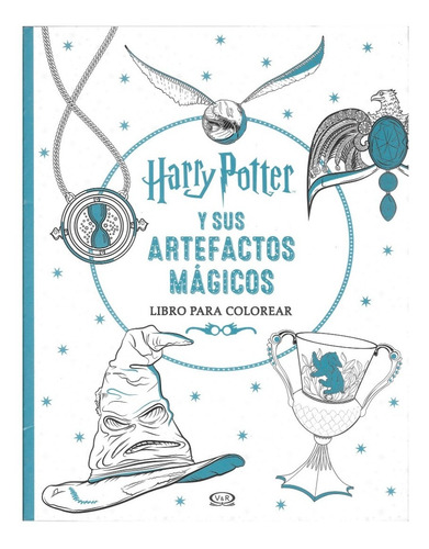 Imagen 1 de 1 de Harry Potter Y Sus Artefactos Mágicos - Libro Para Colorear